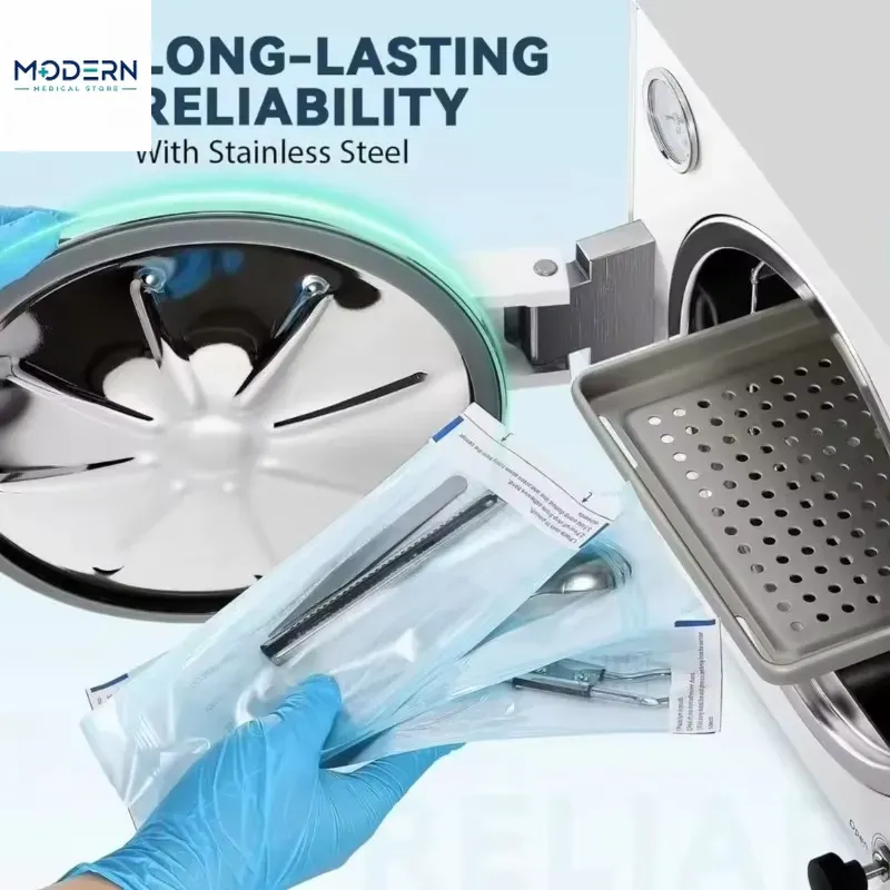 Dental Autoclave Sterilizer 18L - Nowy, wysokiej jakości, pionowy autoklaw parowy