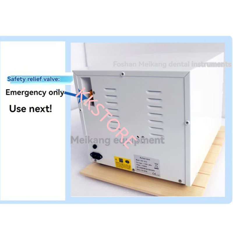Dental Autoclave Sterilizer 18L - Autoklaw dentystyczny, pionowy sterylizator, przenośny sterylizator,