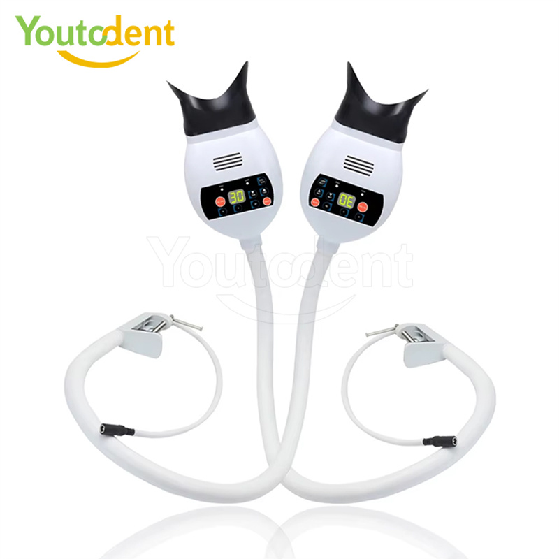Dental Curing Light Wireless Led - Profesjonalna dentystyczna 3-kolorowa lampa do wybielania