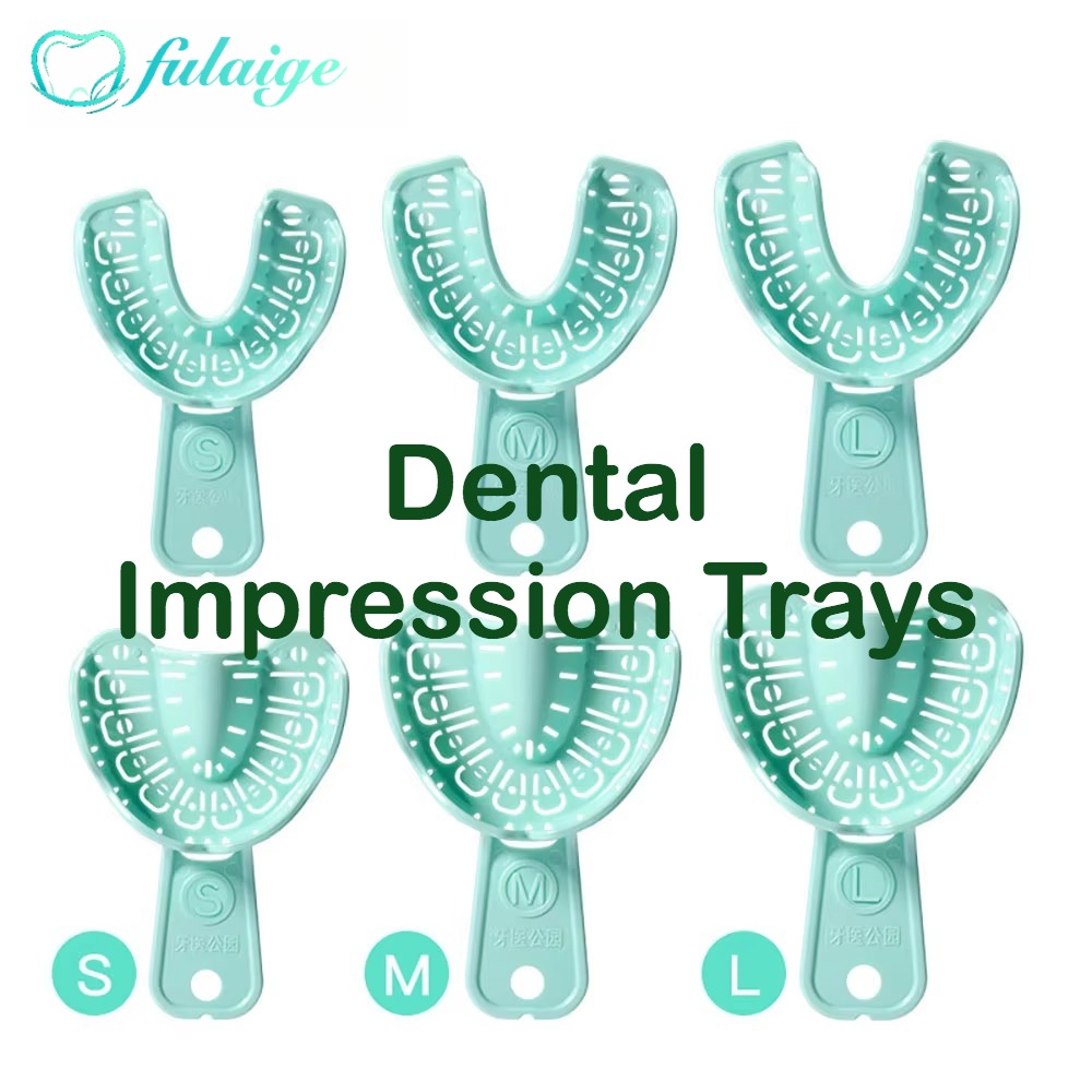 Dental Impression Material Kit - FULAIGE 6 szt./zestaw Jednorazowe plastikowe sztuczki