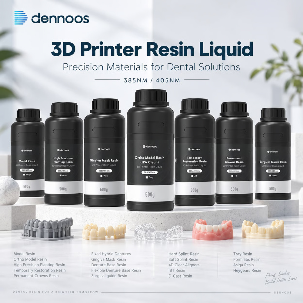 Dental 3D Printer Resin - Żywica do drukarki 3D, model do