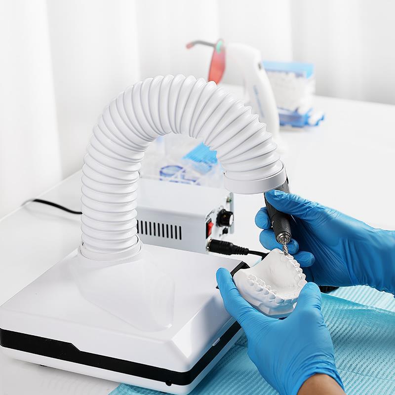 Dental Lab Dust Collector - 60W LED odkurzacz dentystyczny odpylacz ekstraktor