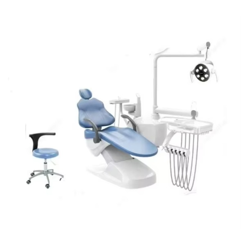Dental Chair Unit Complete - Wyjmowany spluwacz 90 ° zdejmowany boczny