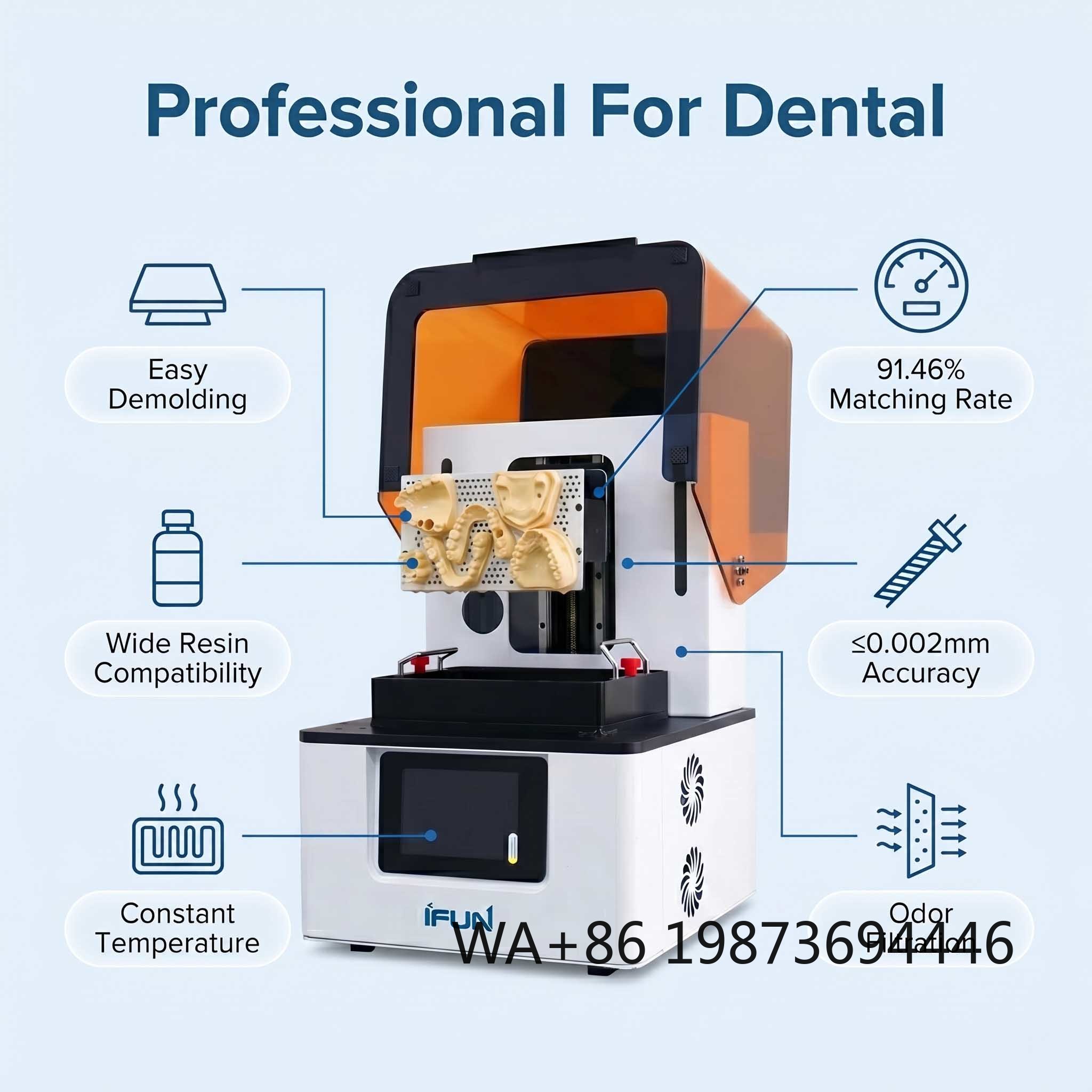 Dental 3D Printer Resin - Profesjonalna drukarka 3D do żywicy dentystycznej,