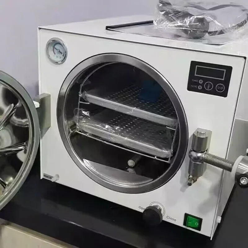 Dental Autoclave Sterilizer 18L - Autoklaw dentystyczny 14L/18L, pionowy sterylizator, przenośny