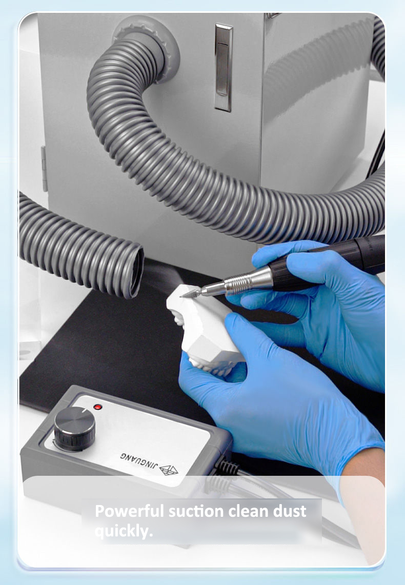 Odkurzacz dentystyczny 500W, e – Dental Lab Dust Collector recenzja i cena