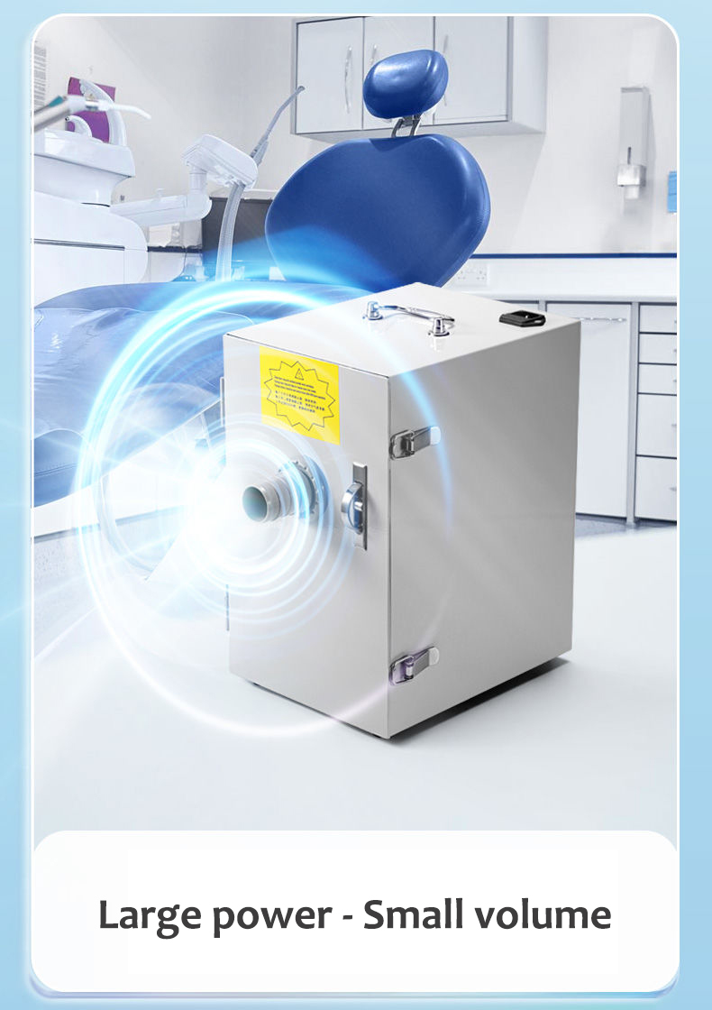 Odkurzacz dentystyczny 500W, e – Dental Lab Dust Collector recenzja i cena