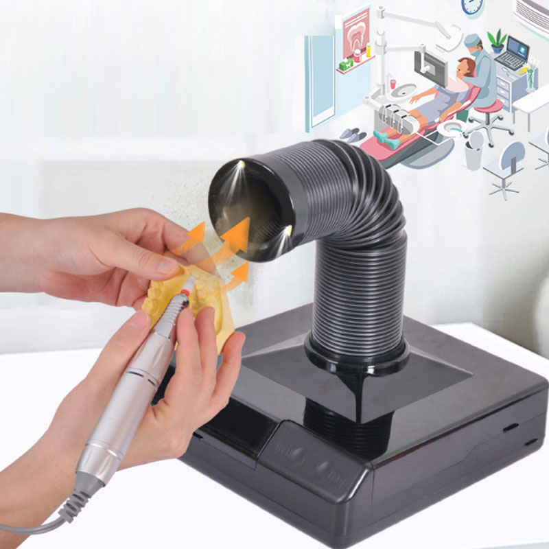 Odkurzacz dentystyczny LED 60W – Dental Lab Dust Collector recenzja i cena