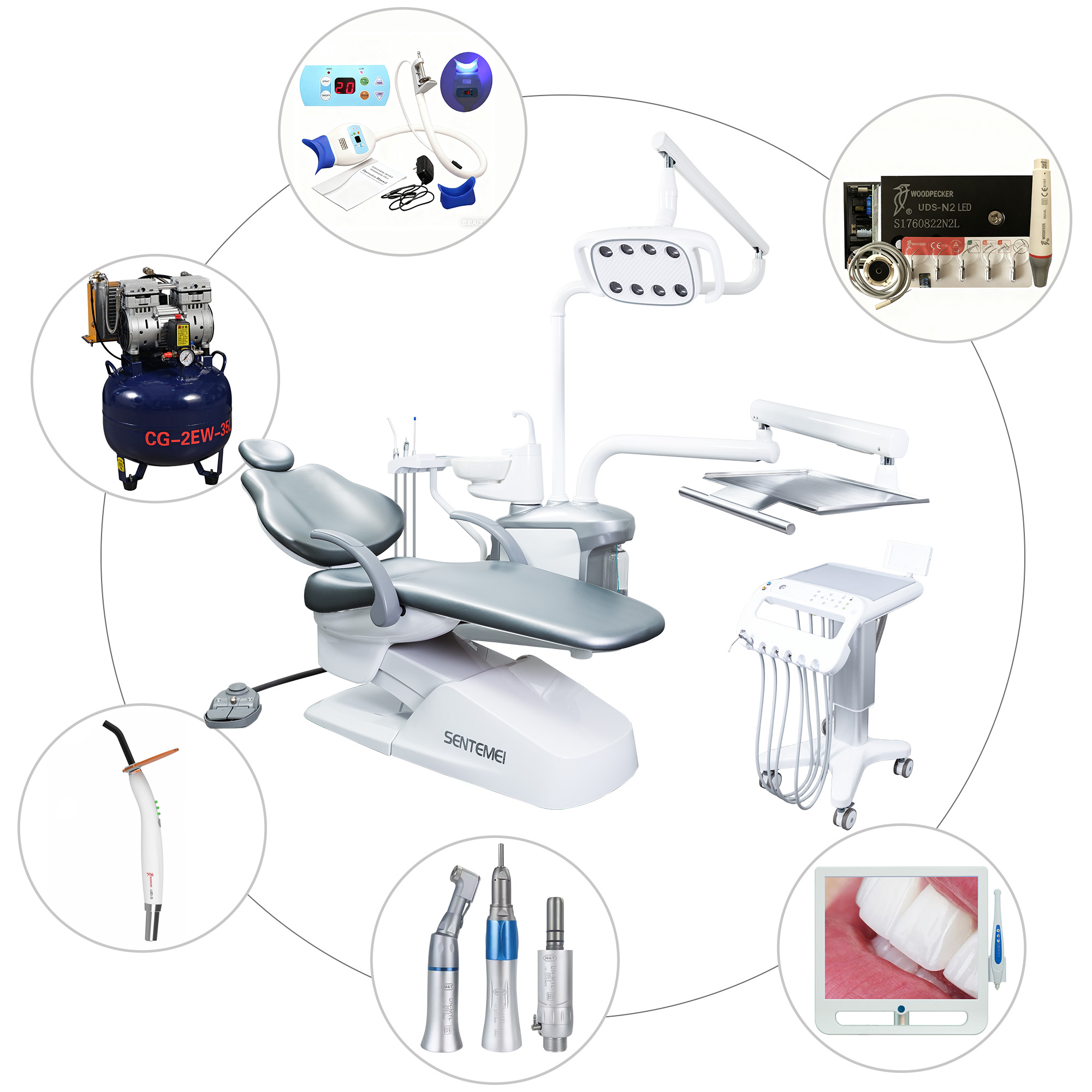 Wysokiej jakości kompletny zes – Dental Chair Unit Complete recenzja i cena