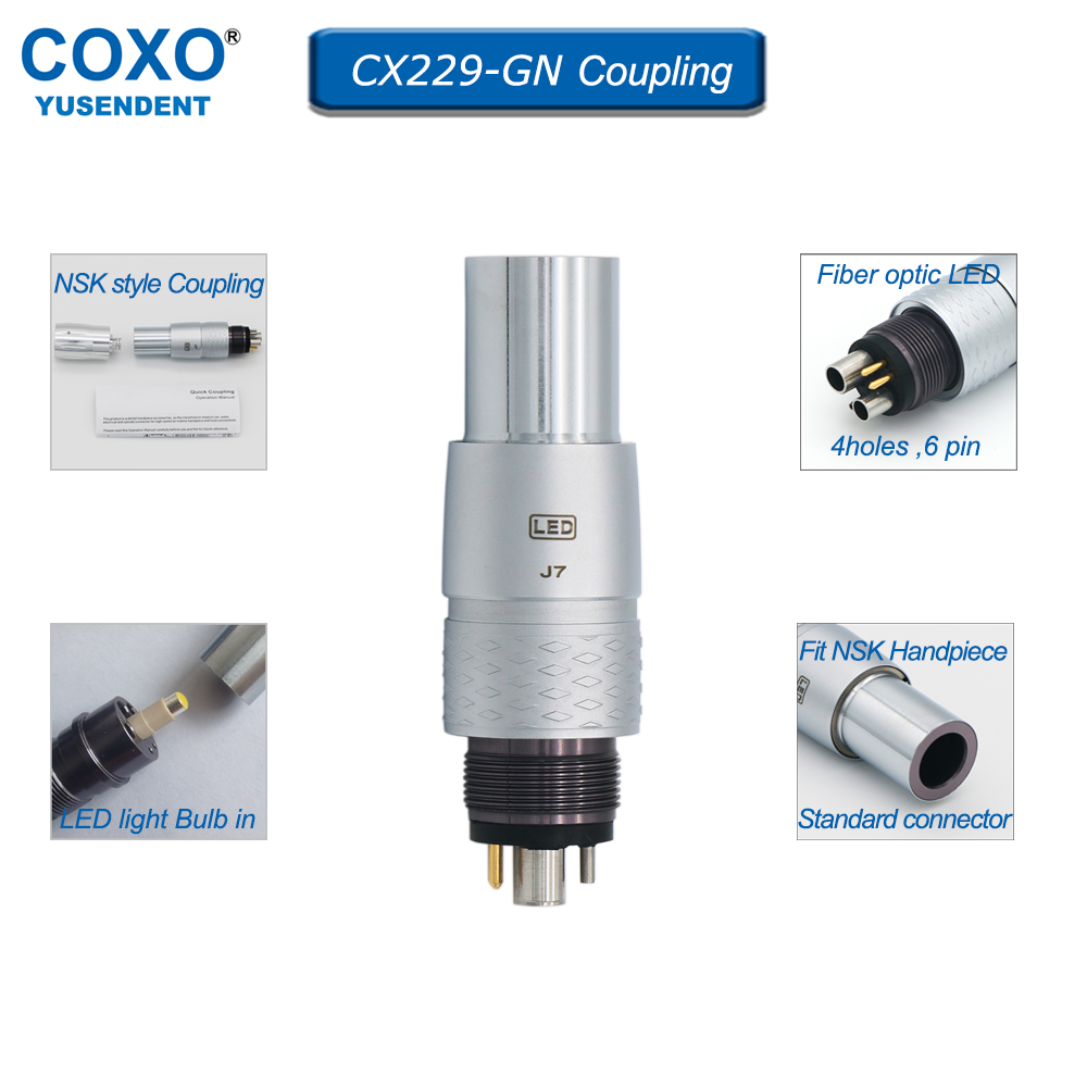 Łącznik światłowód LED szybkie – Dental Handpiece Low Speed recenzja i cena