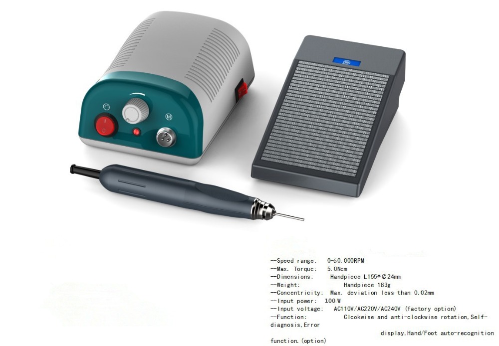 Polerka do laboratorium dentys – Dental Lab Micromotor 50K Rpm recenzja i cena