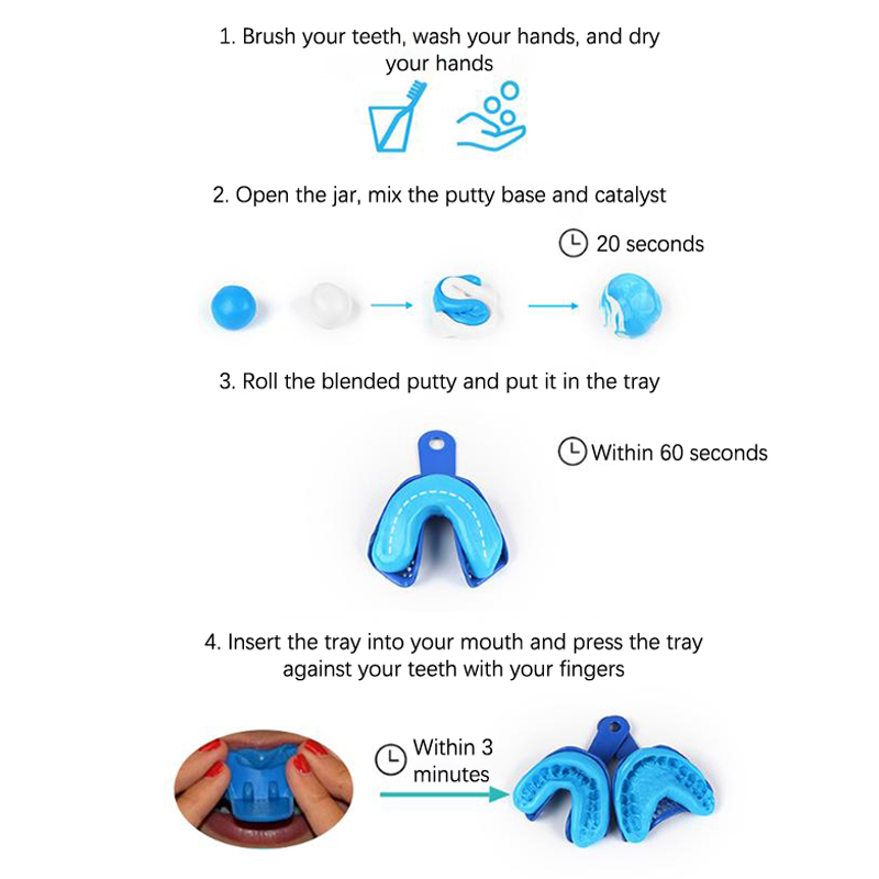 Stomatologiczny materiał wycis – Dental Impression Material Kit recenzja i cena