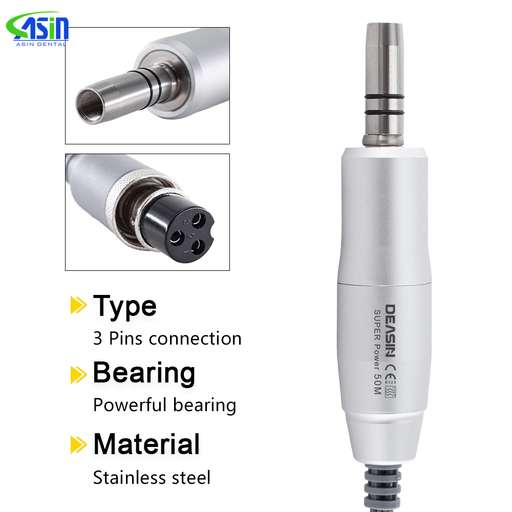 Elektryczny mikrosilnik bezszc – Dental Lab Micromotor 50K Rpm recenzja i cena