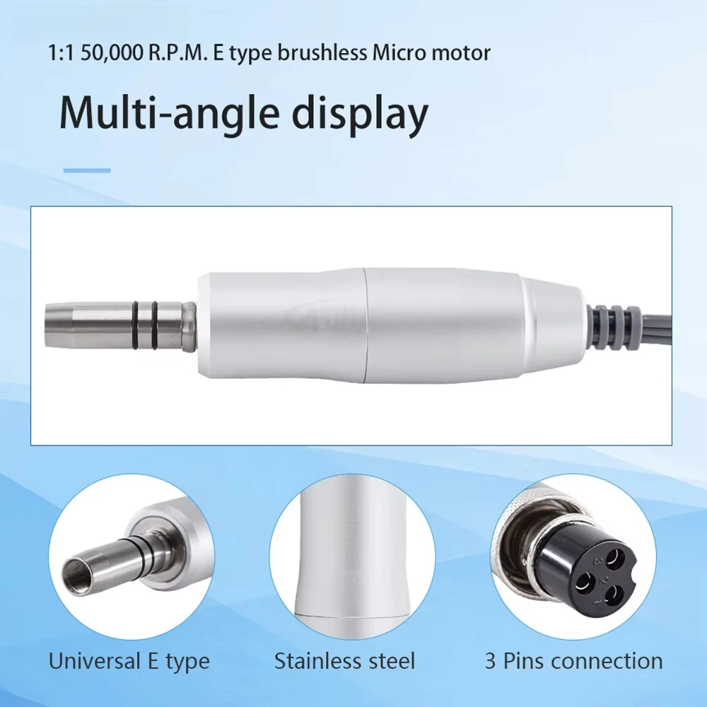 Elektryczna końcówka polerska  – Dental Lab Micromotor 50K Rpm recenzja i cena