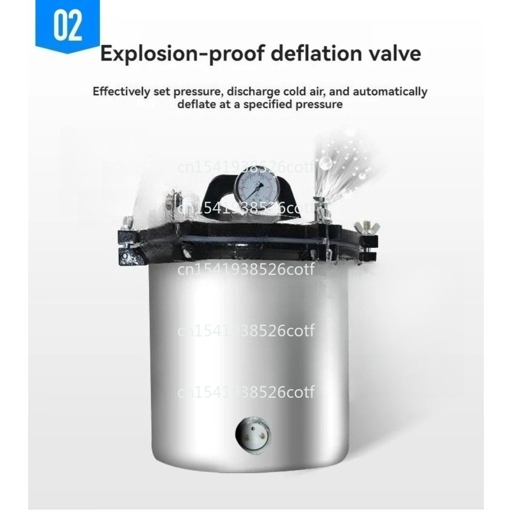 Sterylizator parowy automatycz – Dental Autoclave Sterilizer 18L recenzja i cena