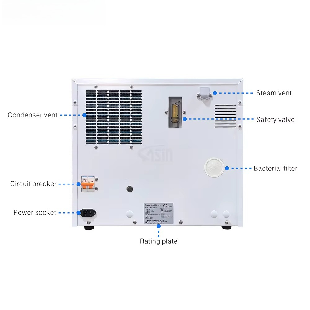 Autoklaw dentystyczny 18L 23L, – Dental Autoclave Sterilizer 18L recenzja i cena